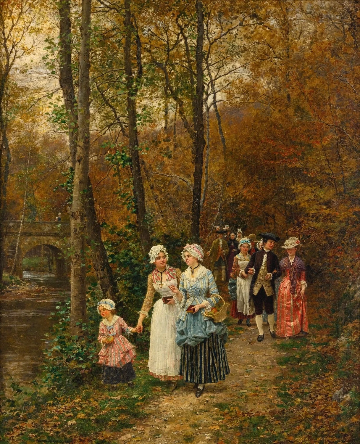 Marie - François Firmin, Girard, Il ritorno della messa